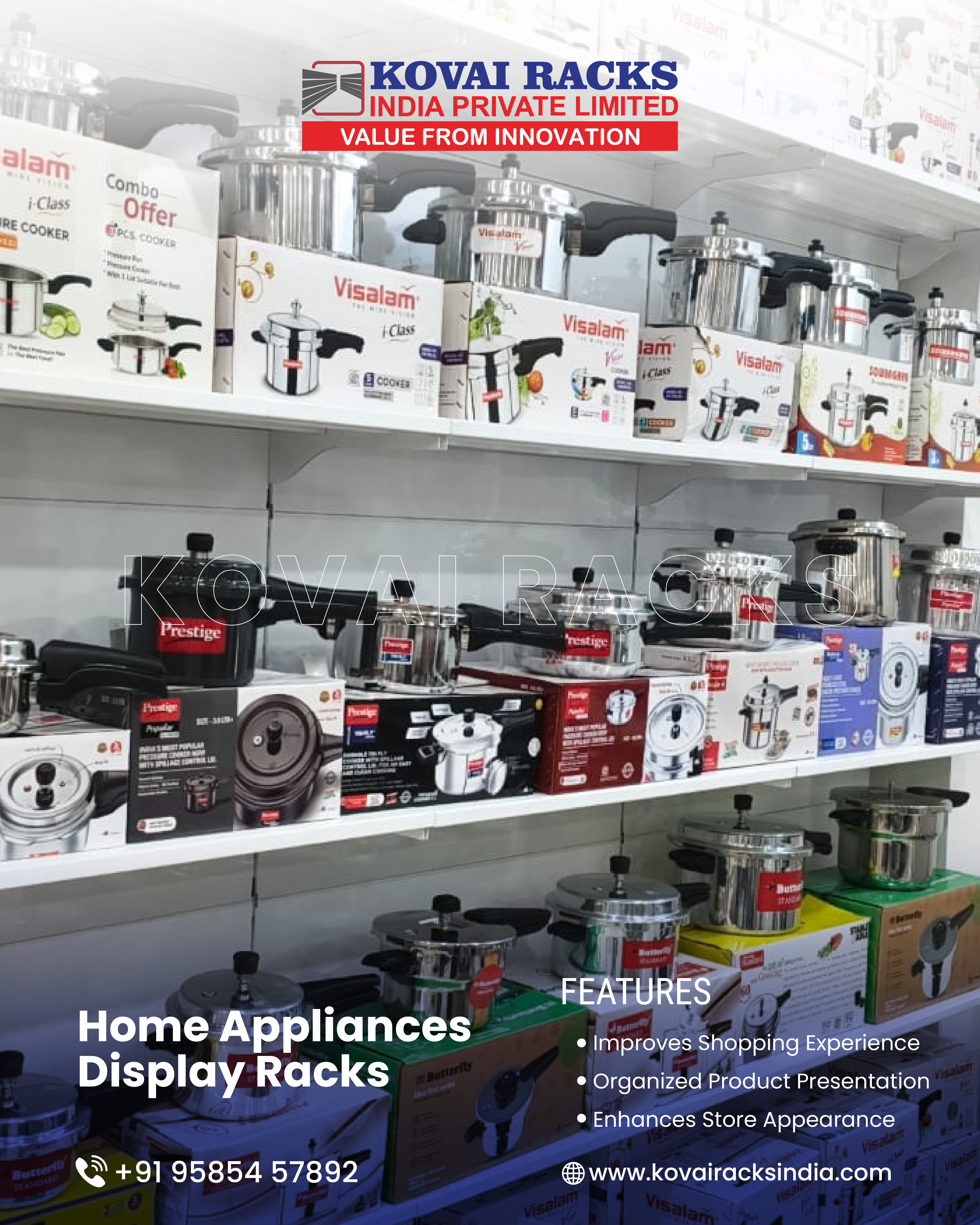 Home Appliance Shelf Rack