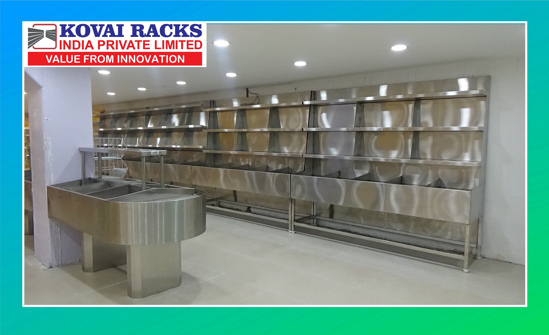 SS Veg & Fruits Racks 